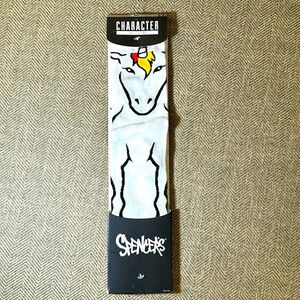 SPENCER’S GIFTS Character Collection Unicorn Knee Socks Socks 10-13 Unisexual
